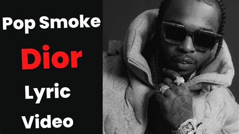 dior pop smoke lyrics|pop smoke the repar songs.